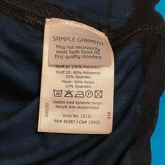 Swix Men's L XC Ski Jacket Blue - Picture 8 of 9